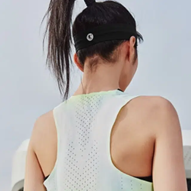 乔丹 纯色类型 锦纶 发带 男女同款情侣款 黑色