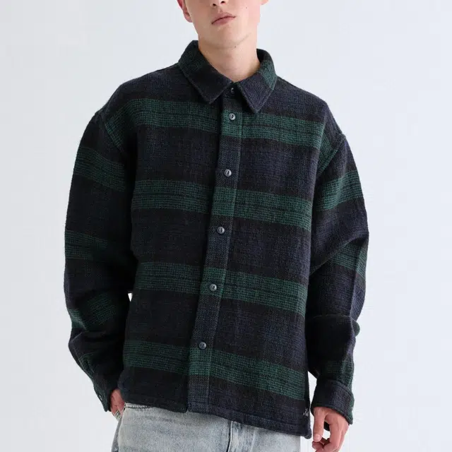 KITH Textured Plaid Isaiah Buttondown