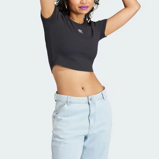 adidas originals Essentials Rib Tee Logo T