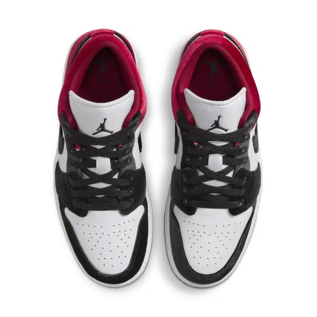 Jordan Air Jordan 1 LOW SE VelvetBlackGym Red