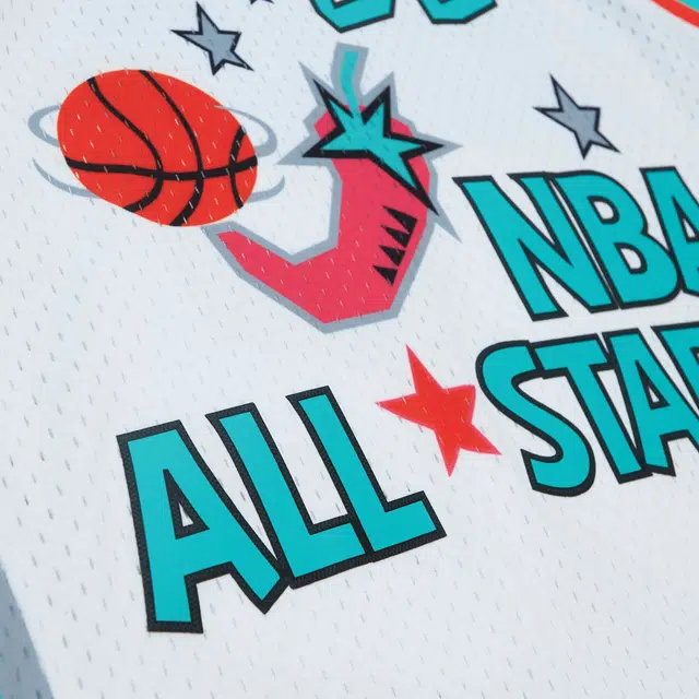 Mitchell & Ness Basketball Jersey White