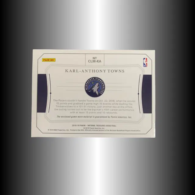 PANINI 2019 Panini patch 2125