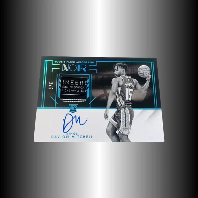 PANINI 21-22 NOIR RPA 5 Patch Rc