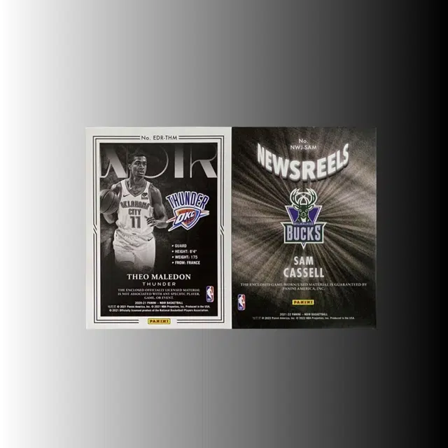 PANINI + 2021 NOIR 2475 +2022 4975