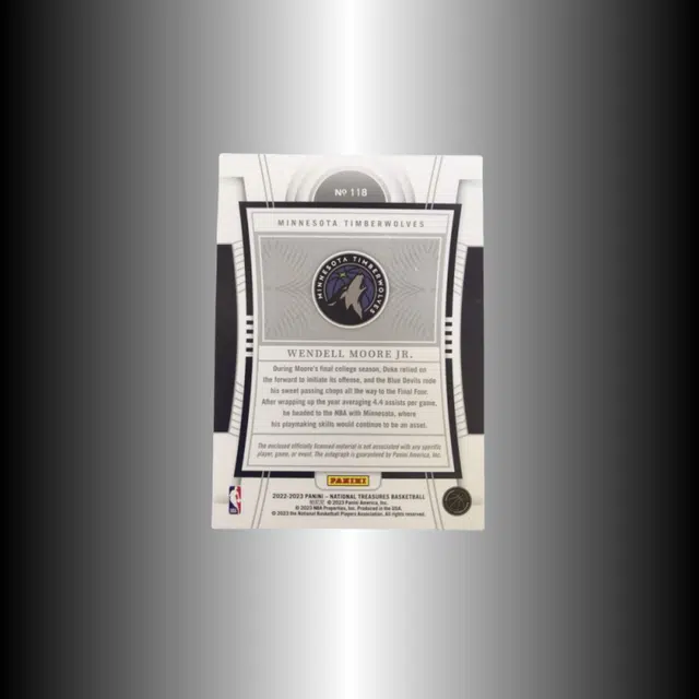 PANINI 2022-23 7575 RPA patch