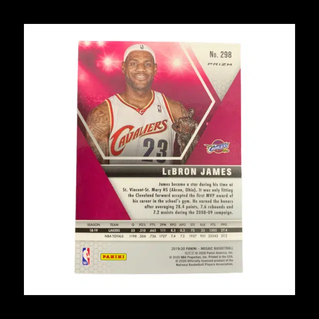 PANINI 2019-20 MVP