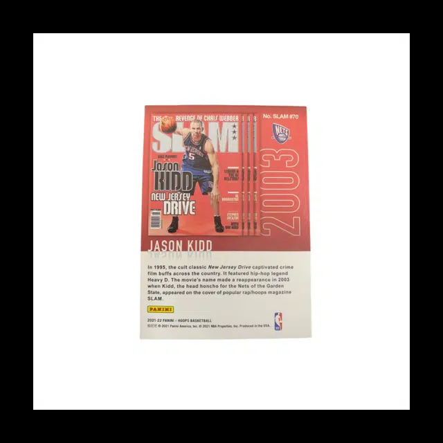 PANINI 2021-22 hoops slam