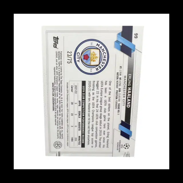 Topps UCC COMPETITIONS 75