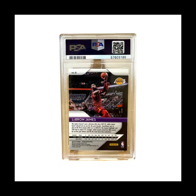 PANINI 2018 prizm PSA 8