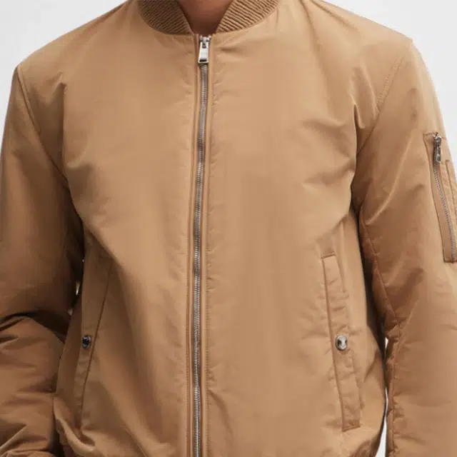 HUGO BOSS Water-Repellent Jacket In A Regular Fit