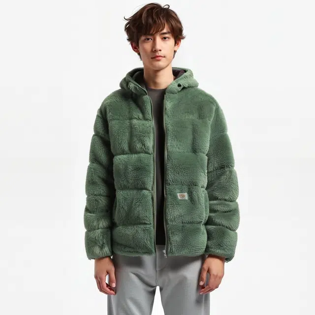 Supreme x WTAPS Faux Fur Hooded Jacket