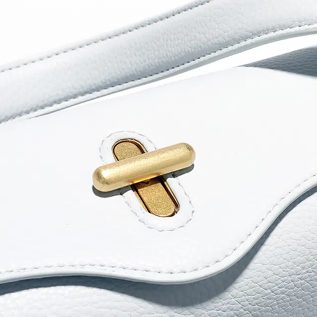 恒源祥 简约纯色百搭经典时尚 超纤合成革 单肩手提包 女款 蓝色