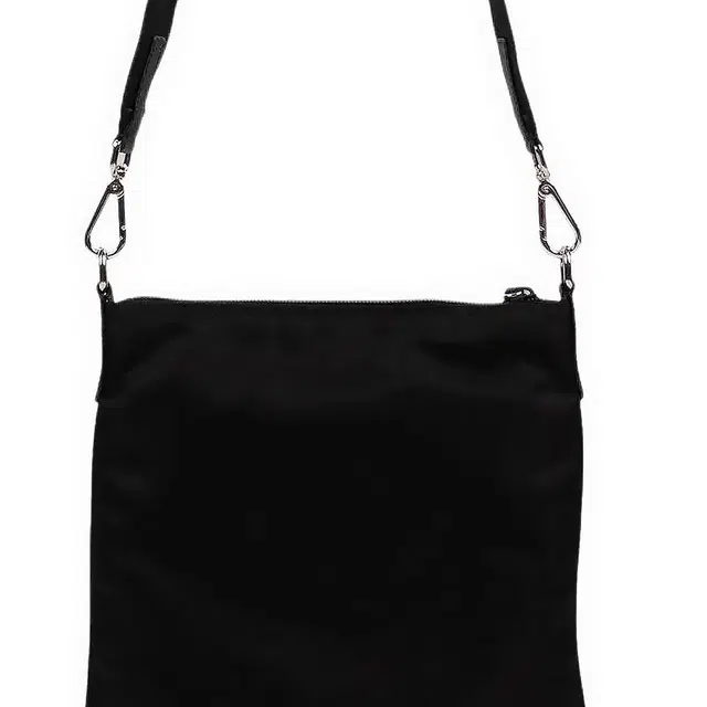 Prada Nylon Crossbody Bag Black