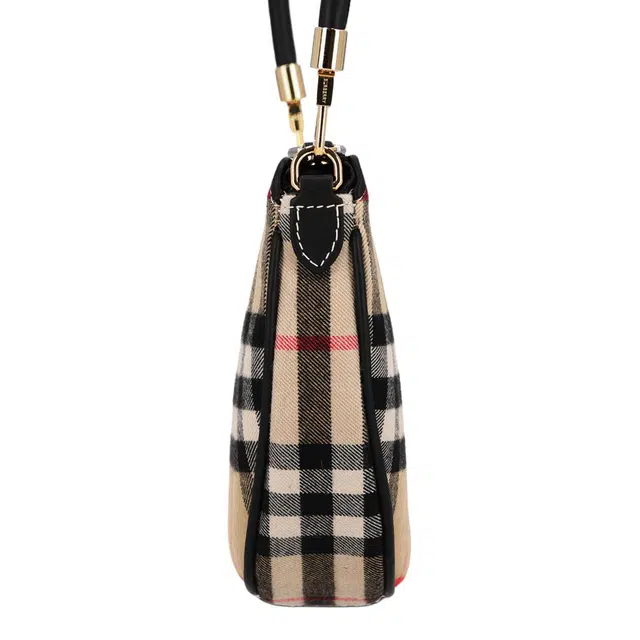 Burberry Olympia Crescent Bag Beige