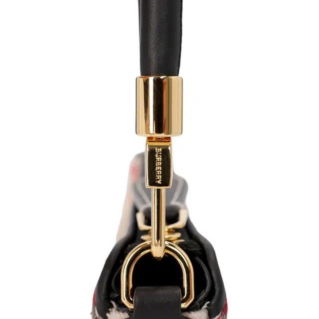 Burberry Olympia Crescent Bag Beige