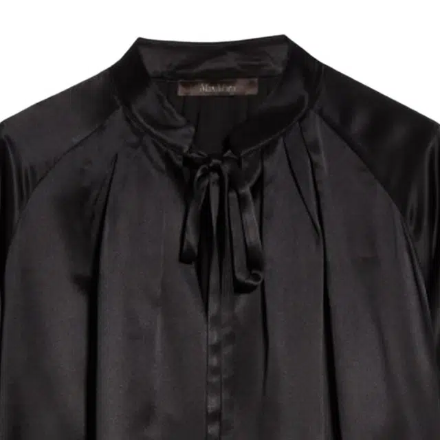 MaxMara Tamigi Silk Satin Shirt