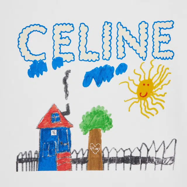 CELINE DRAWING SS25T