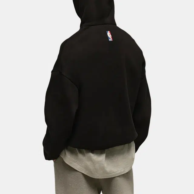 Fear of God Essentials x NBA Hoodie Black