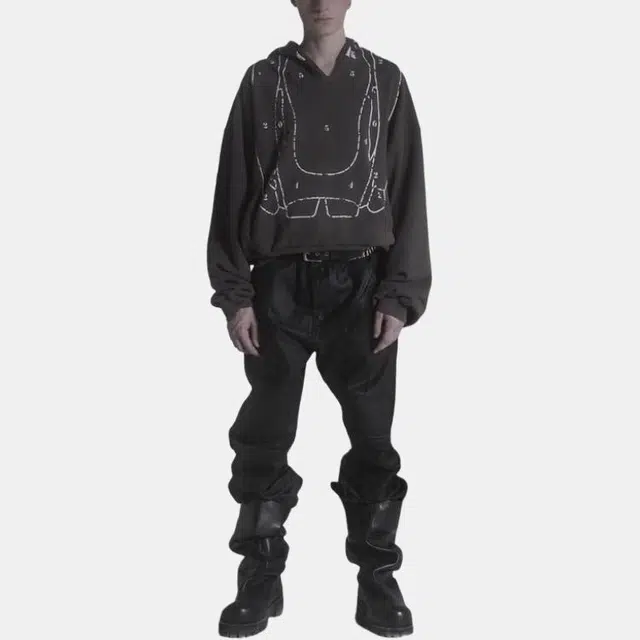 GRAILZ PROJECT G/R FW24 Hoodie Brown