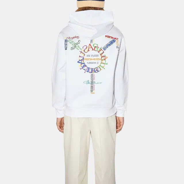 Acne Studios Hoodie White