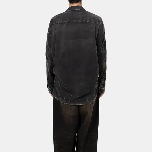 Maison Mihara Yasuhiro SS25 Black Shirt
