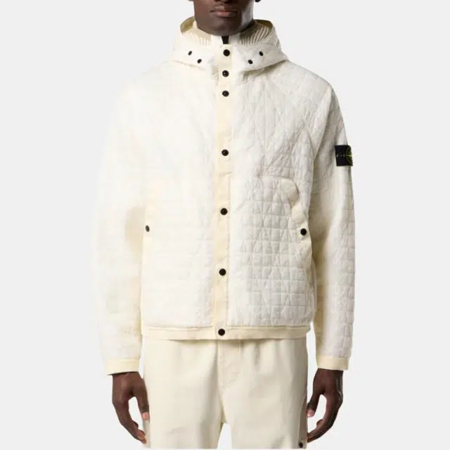 Stone Island Badge Cotton Jacket