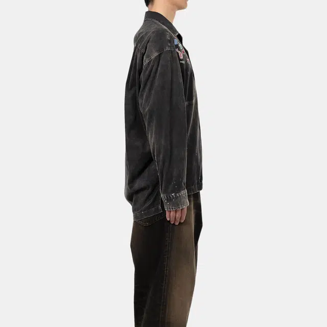Maison Mihara Yasuhiro SS25 Black Shirt