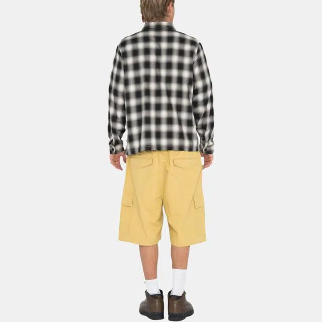 Stussy Eddie Plaid Zip Shirt