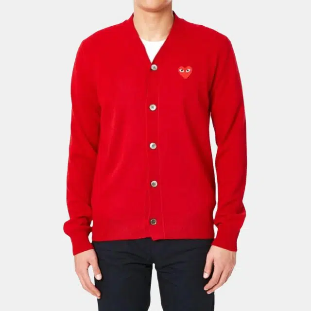 CDG Play V-Neck Sweater