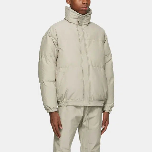 Fear of God Essentials Puffer Jacket Olive