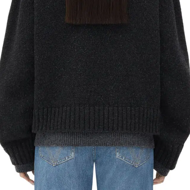 Bottega Veneta Double Layer Effect Wool Sweater