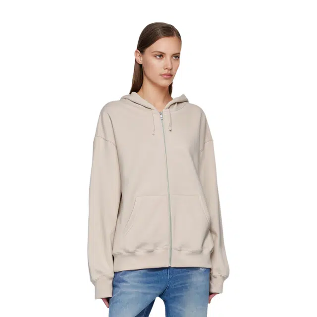 Supreme x THRASHER FW24 WEEK6 Zip Up Hooded Sweatshirt logo