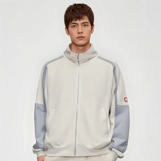 Cav Empt Taped Panel Zip Sweat