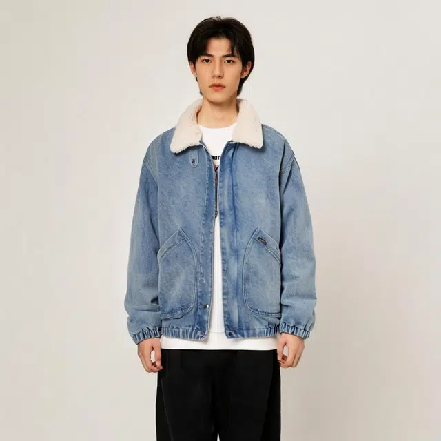 Supreme FW24 Faux Shearling Bomber Jacket