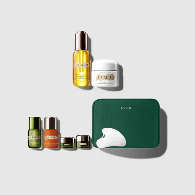 海蓝之谜 精华油经典面霜护肤套装 保湿 八件套