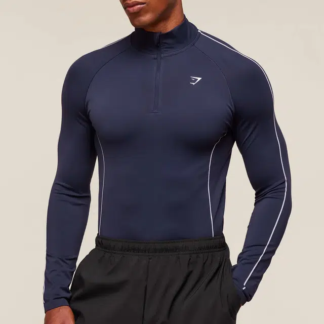 GYMSHARK Clean Contour Seamless 14 Zip