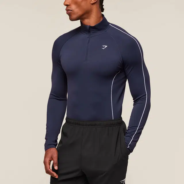 GYMSHARK Clean Contour Seamless 14 Zip