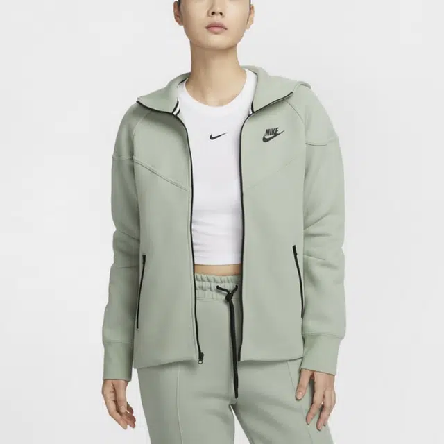 Nike Tech Fleece Hoodie Green
