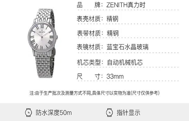 ZENITH 50 33mm