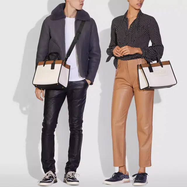 COACH Field 30 Logo Tote
