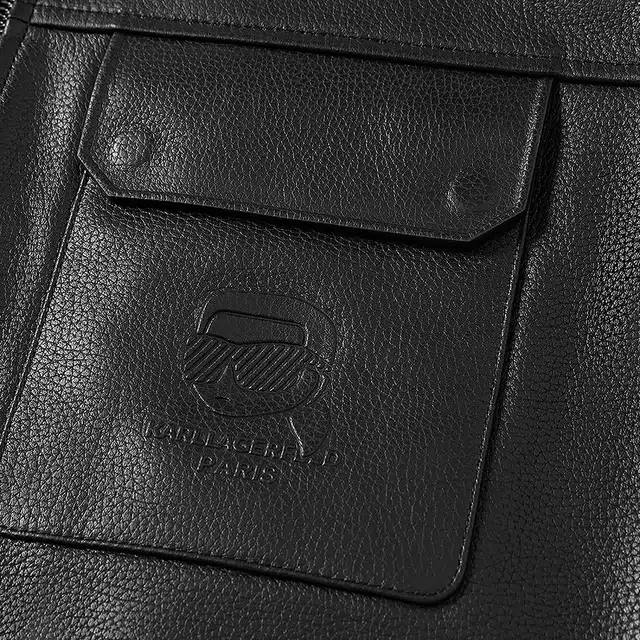 KARL LAGERFELD FW25 Leather Jacket
