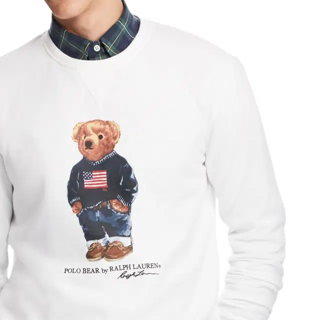 Polo Ralph Lauren Bear Print Crewneck Sweatshirt