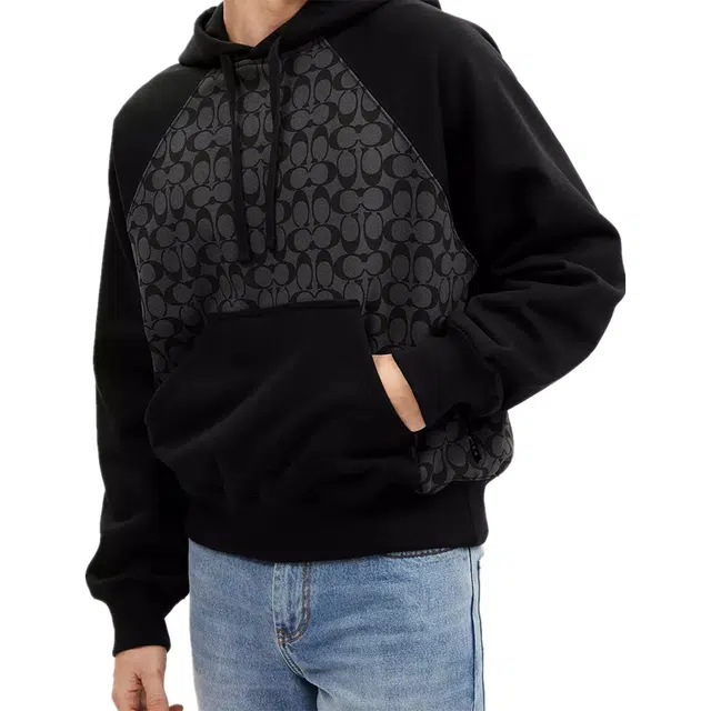 COACH Signature Hoodie Logo