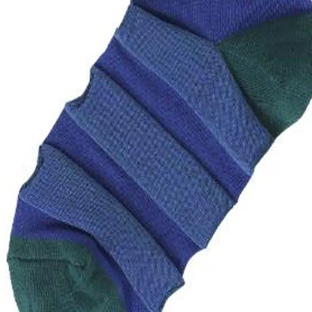 ISSEY MIYAKE Kasuri Border Socks 1