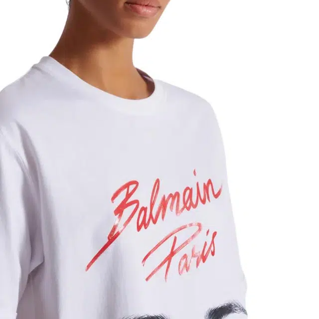 BALMAIN Eyes SS25 T