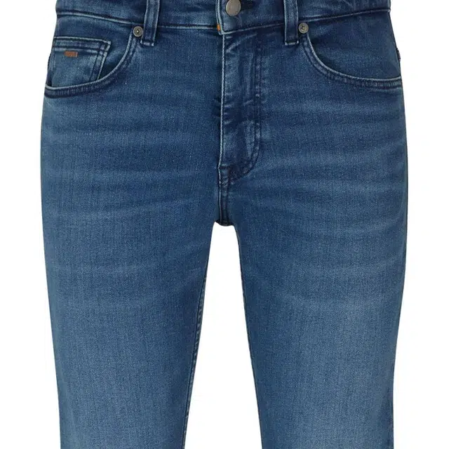HUGO BOSS Slim-Fit Jeans In Blue Super-Stretch Denim