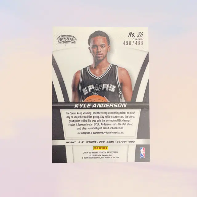 PANINI 2014-15Prizm RC 490499