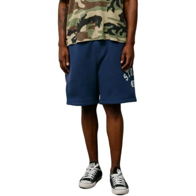 Stussy SS25 VARSITY FLEECE SHORT logo