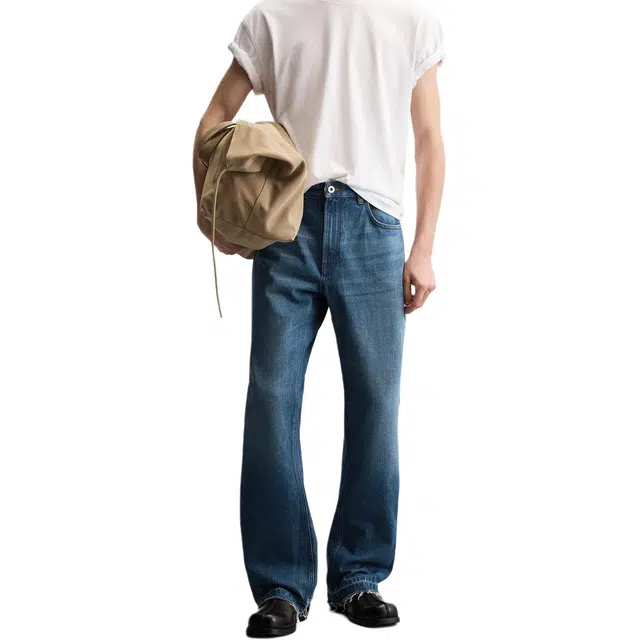 ZARA Zip Flared Jeans