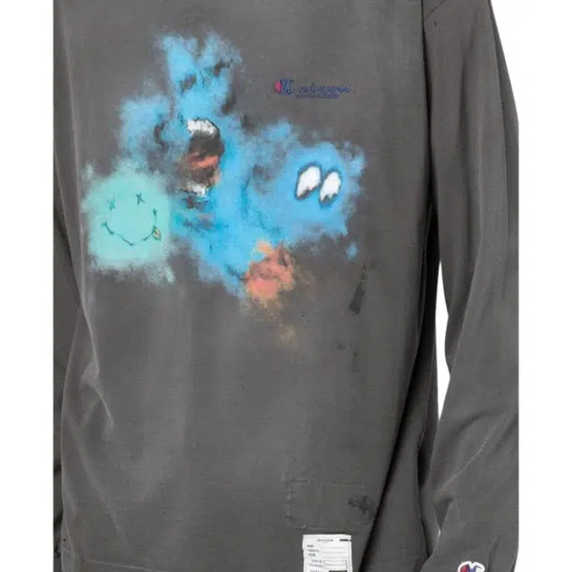 Mihara Yasuhiro Crewneck Sweatshirt Light Grey